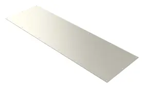 TRIMCO 12X34.630 Kick Plate .050 12in x 34in Stainless Steel
