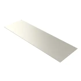 TRIMCO 8X34.630 Kick Plate .050 8 inches x 34 inches Stainless Steel