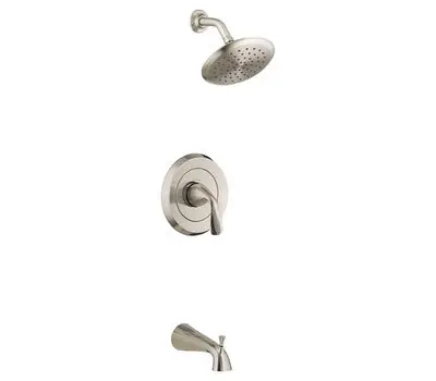 American TU186.502.295 Fluent 2.5 GPM Single Lever Handle Single-Function Round Head Tub and Shower Trim Kit