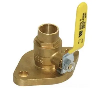WATTS IPF-S-M1 1-1/2 in. Solder Brass Isolation Pump Flange