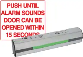 Rutherford Controls DE8310-28 Delayed Egress Electromagnetic Lock 12/24VDC
