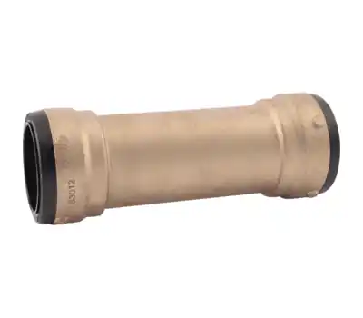 CASH-ACME UXL0641 1-1/2 in. Push Brass Large Diameter Slip Coupling