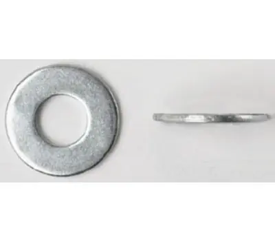 Peco Fasteners 38FWUSSZ 7/16 x 1 in. USS Flat Washer, Zinc-Plated, Box of 100
