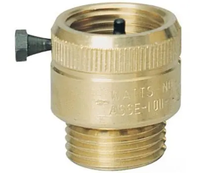 WATTS 8B Vacuum Breaker 3/4 in. Female x Male Brass Hose Connection