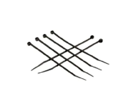 BRIGHTON-BEST M11126 8 in. Nylon 6.6 Standard Cable Tie, Box of 500
