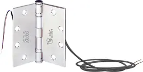 Security Door Controls PTH-4Q Electrified Power Transfer Hinge 4 Wire 1 Amp