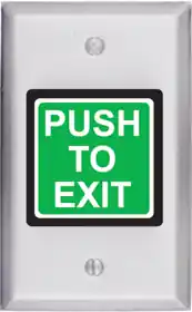 Security Door Controls 423-U Momentary Push Button Switch Timer