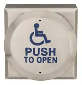 Locknetics PPH-100-AL Push Plate w/Aluminum Box SPDT