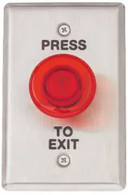 LOCKNETICS IPB-300 LED Round Button SPDT