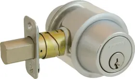 SCHLAGE LOCK B562-P6-626 KA4 C123 Deadbolt Double Cylinder Adjustable Backset Grade 2