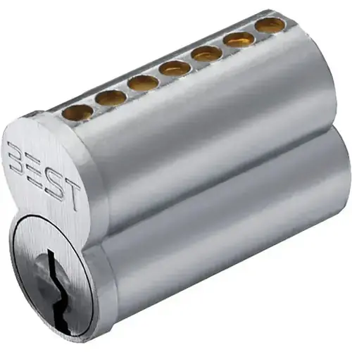 BEST ACCESS 1CP7WA1626 7-Pin Premium Uncombinated Core WA Keyway 626/US26D Satin Chrome