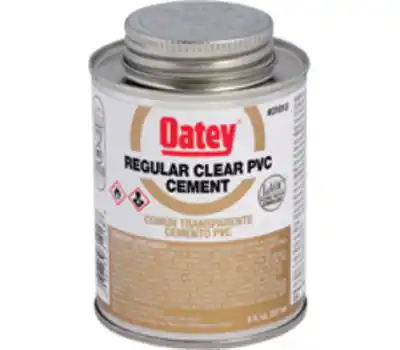 BRAMEC 0321 Regular Clear PVC Cement 4 oz. Replacement MPN