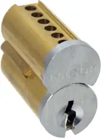 FALCON LOCK C646-G626 SFIC Core 6 Pin Uncombinated Best Prep G Keyway