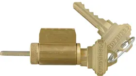 Schlage Lock 21-002C606 Knob Cylinder Except Orbit A Series C Keyway 606/US4 Satin Brass