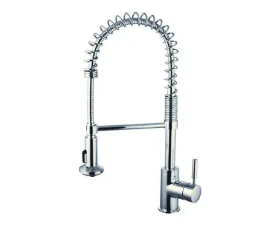COMPASS 192-6473 Casmir 1.8 GPM 1-Handle Kitchen Faucet Polished Chrome