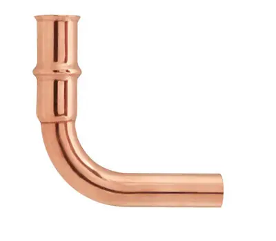 Parker Hannifin 771306 PZK-90SE14-HNBR Press Copper 90-Degree Long Radius Street Elbow