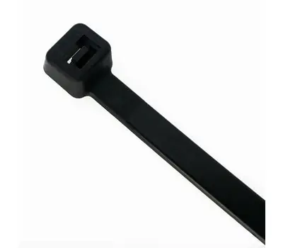 Cambridge CT8-50COW-B 8 in. 50 lb. Black Cable Ties