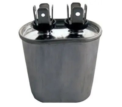Sealed Unit Parts Supco CR40X440 40 MFD 440V Oval Single Motor Run Capacitor