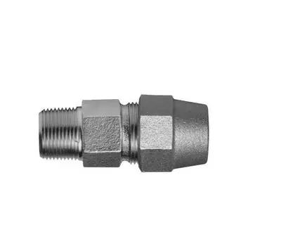 Ford Meter Box C84-33-Q-NL 3/4 in. Male x Quick Joint CTS Brass Coupling Replacement MPN