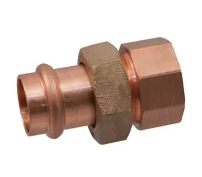 NIBCO PRESS SYSTEM PC633-3 3/4 in. Press x Female Wrot Copper Union Lead Free