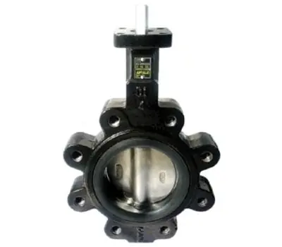 Apollo Valves LD14103BE11 3 in. Lug-Style Ductile Iron Butterfly Valve with 10-Position Handle Lead Free