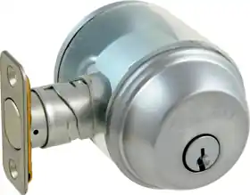 Schlage Lock B60N6-626 12-287 Deadbolt Single Cylinder Grade 1 626/US26D Satin Chrome