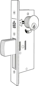 Adams Rite MS1850SN-410-313 Backset Deadbolt 1-1/2 Inch ANSI Prep