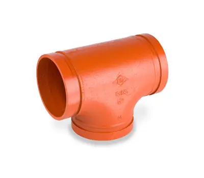 Smith-Cooper 65TS3024 Cooplok 2-1/2 in. Grooved x Grooved x Grooved Short Radius Tee