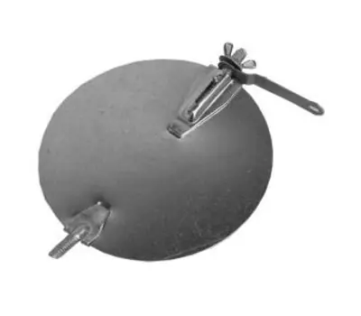 GRAY METAL SOUTH 18-314 18 RND DAMPER