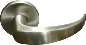 MARKS HARDWARE MKRW86/32D RW Plain Rose/Crescent Lever Mortise Trim