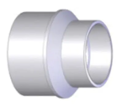 WESTLAKE PIPE & FITTINGS P1220 8X6 PVC SW LONG SPGTXH B