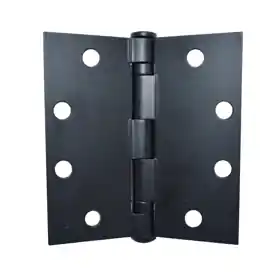 IVES 5BB1 4.5X4.5 F-BLK NRP 5-Knuckle Hinge Standard Weight Full Mortise Fire-Rated