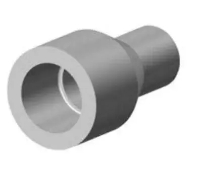 GEORG FISCHER CENTRAL PLASTICS 6.9012E+11 1-1/4 in. IPS Slip x 1 in. IPS Slip Polyethylene Fusion Reducer