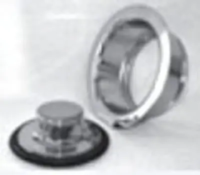 Trim To The Trade 4T-209K-16 Disposal Flange and Stopper Set, Biscuit