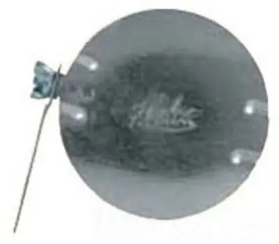 Malco D4AST 4 in. Single Bearing Damper with Attached Handle