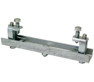 ANVIL 0500608005 9 in. Electrogalvanized Carbon Steel Type-A Adjustable Beam Attachment
