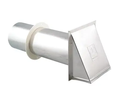 GRAY METAL SOUTH 6-807 6 Aluminum Dryer Vent Hood