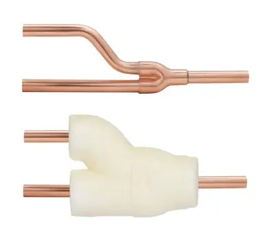 Parker Hannifin MZK-Y6-NA ZoomLock 3/8 in. Copper Y-Joint