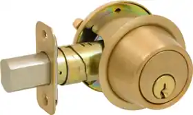 SCHLAGE LOCK B560-P-612 KA4 C Deadbolt Single Cylinder C Keyway Keyed Alike 4