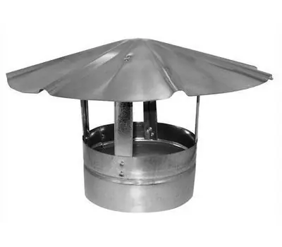 SOUTHWARK METAL 107010 10 in. 28 Gauge Galvanized Steel Chimney Cap