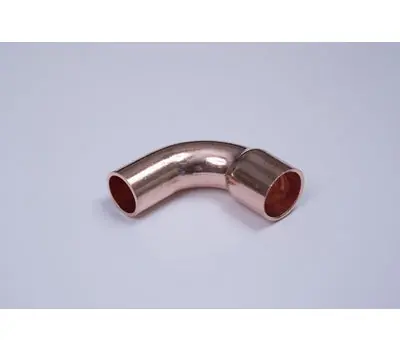 NDL INDUSTRIES N-2847 1 in. Fitting x Sweat (1-1/8 OD) Wrot Copper 90-Degree Long Radius Elbow
