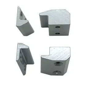 FALCON LOCK 525 US28 Aluminum Mullion Stabilizers Set Of 2