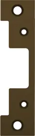 HES 501A-613 Faceplate 4-7/8in x 1-1/4in Cylindrical Latch Aluminum Frame 5000/5200 Series