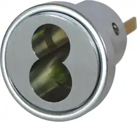 SCHLAGE LOCK 20-079626 FSIC Rim Housing Less Core 626/US26D Satin Chrome