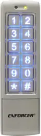 SECO-LARM SK-B241-PQ Mullion Keypad with Prox Backlit Bluetooth