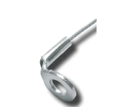 DURO DYNE 30245 1/4 in. 10 ft. 25 - 150 lb. 90-degree Eyelet with Cable Lock Kit