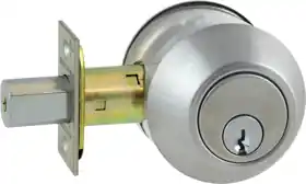 Schlage DB1000-DCT-626-KDC Grade 1 Deadbolt Double Cylinder Keyed Different Adjustable Backset