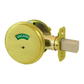 FALCON LOCK D271-605 Occupancy Indicator x T-Turn Deadbolt Adjustable Backset 605/US3