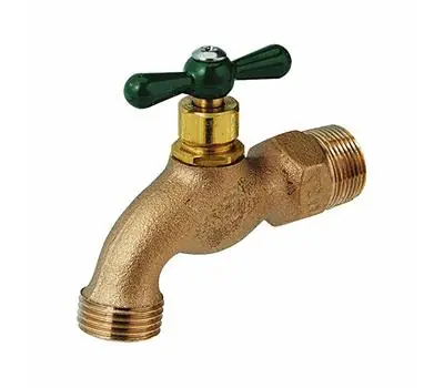 ARROWHEAD BRASS 302BC 3/4 in. MIP x MHT Bronze Alloy Standard Hose Bibb