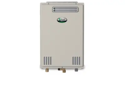 AO Smith ATO 510U 00N000000 200 199000 BTU Outdoor Non-Condensing Tankless Natural Gas Water Heater
